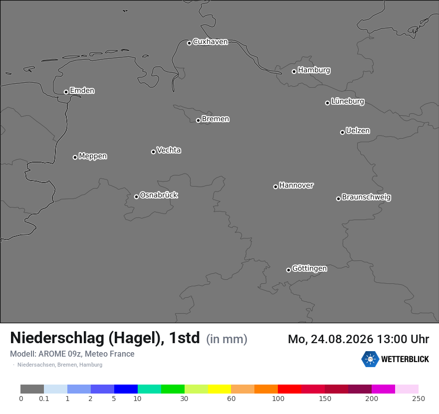 Modellkarte AROME – prg_gsp – ni