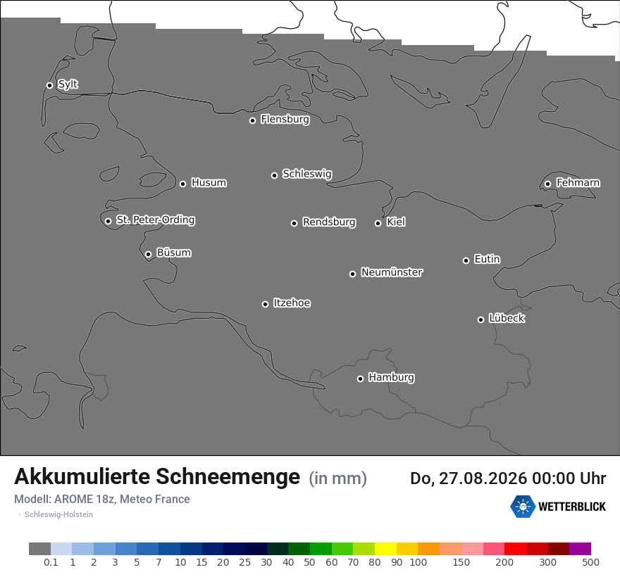 Modellkarte AROME – tot_prec_snow – sh