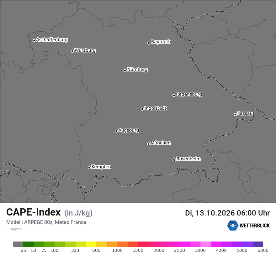Modellkarte ARPEGE – cape – by