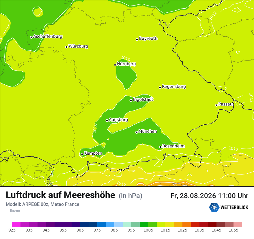 Modellkarte ARPEGE – pmsl – by