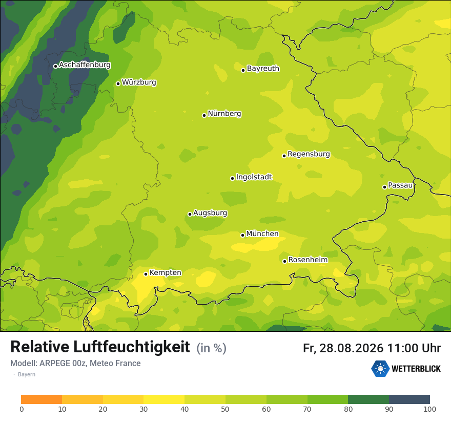 Modellkarte ARPEGE – relhum – by