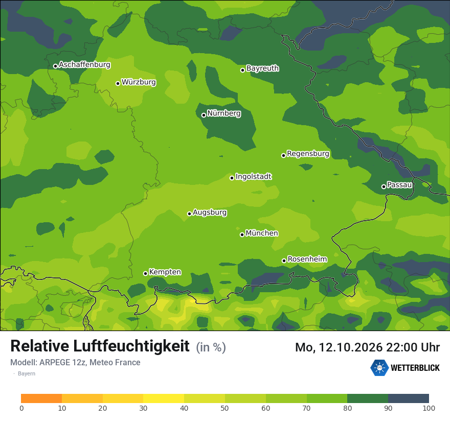Modellkarte ARPEGE – relhum – by