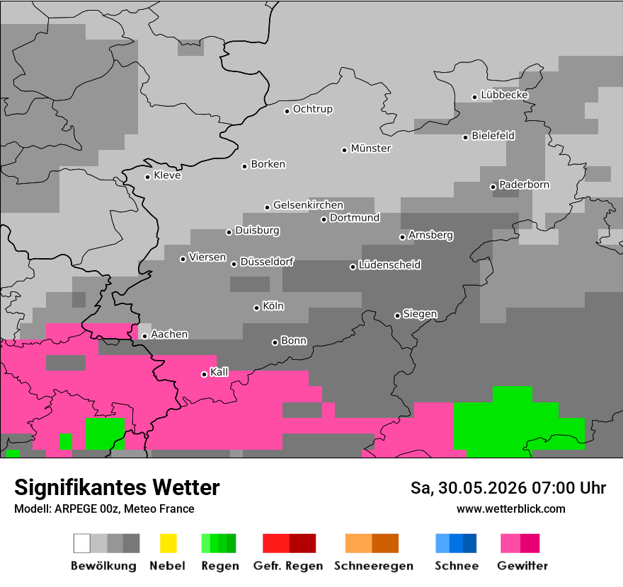 Modellkarte ARPEGE – ww – nrw