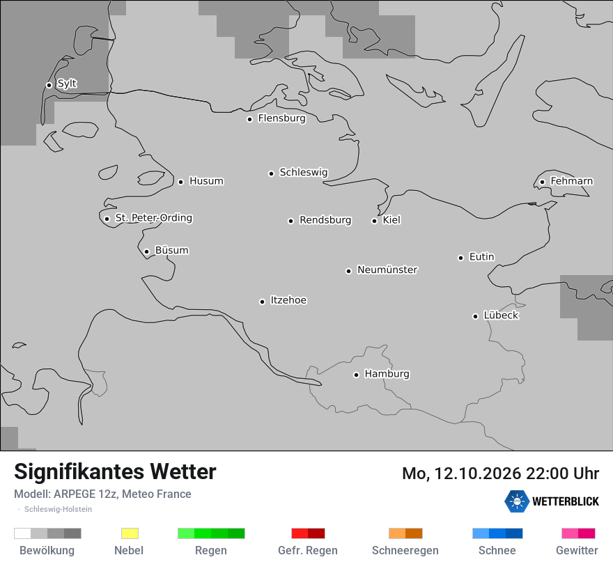 Modellkarte ARPEGE – ww – sh