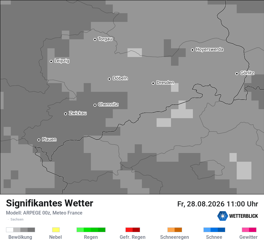 Modellkarte ARPEGE – ww – sn