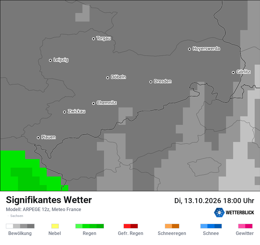 Modellkarte ARPEGE – ww – sn