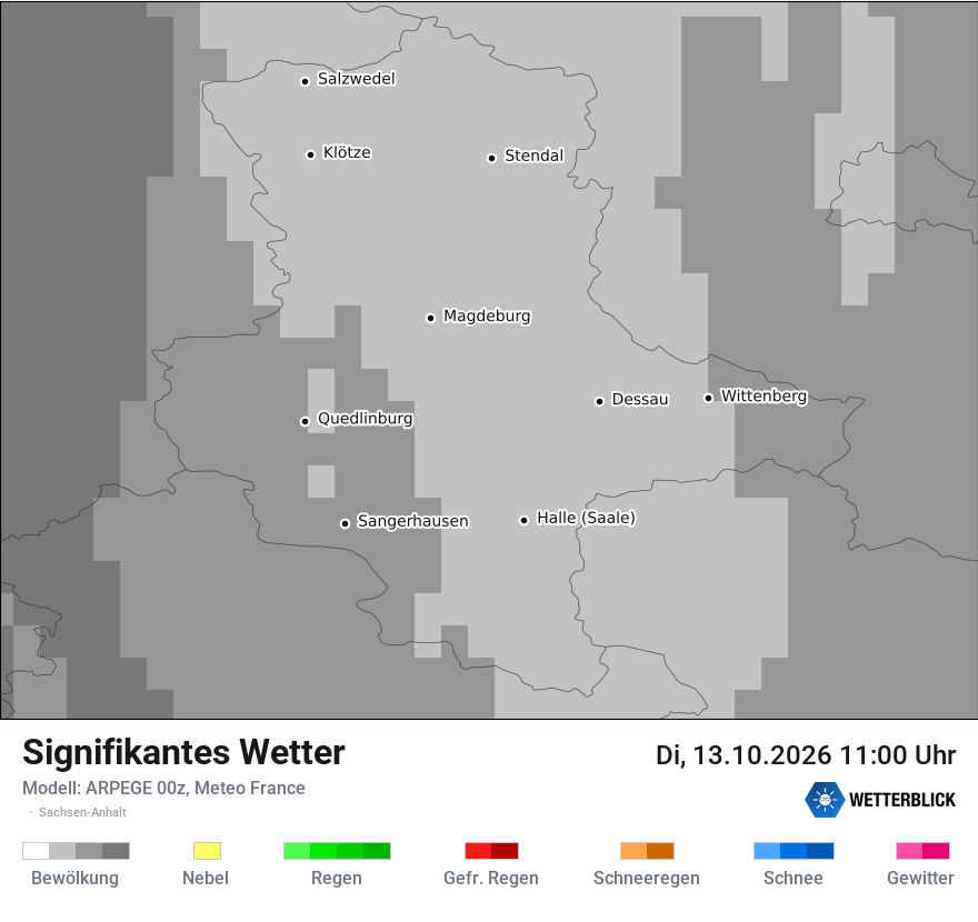 Modellkarte ARPEGE – ww – st