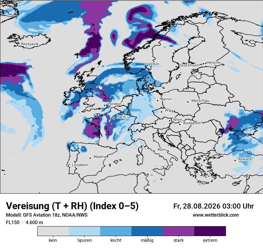 Flugwetter icing fl150