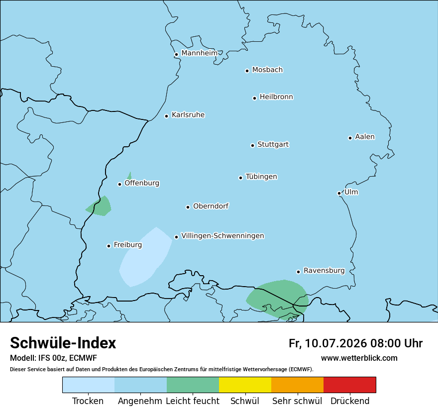 Modellkarte ECMWF – sui – bw