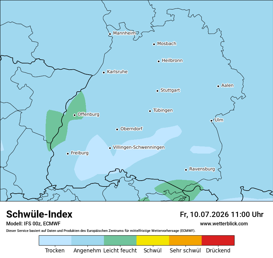 Modellkarte ECMWF – sui – bw