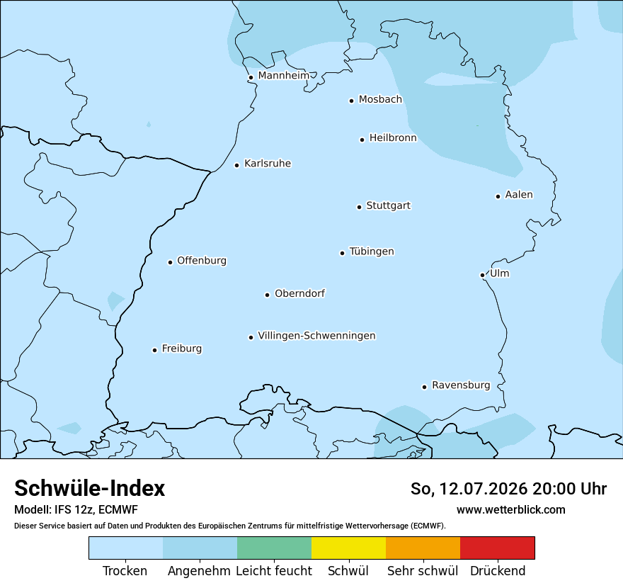 Modellkarte ECMWF – sui – bw