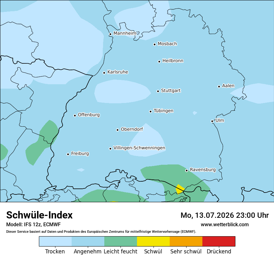 Modellkarte ECMWF – sui – bw