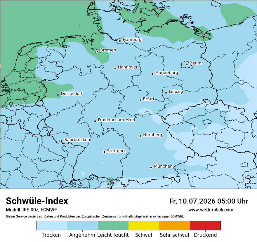 Modellkarte ECMWF – sui – deutschland