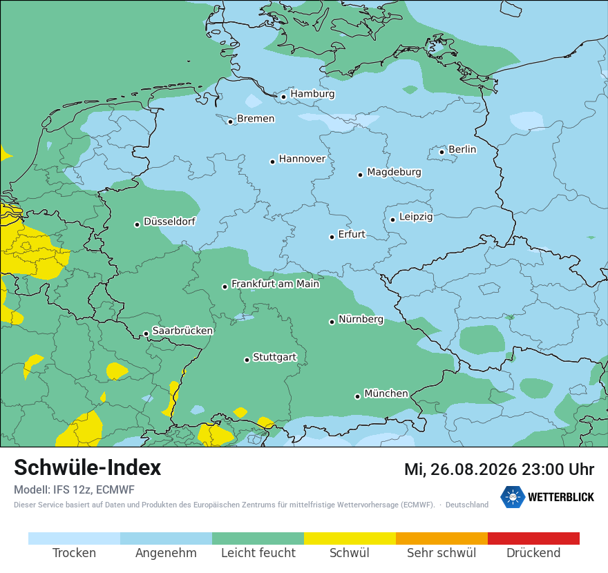 Modellkarte ECMWF – sui – deutschland