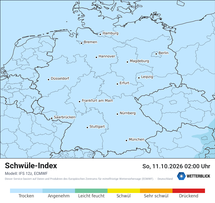 Modellkarte ECMWF – sui – deutschland