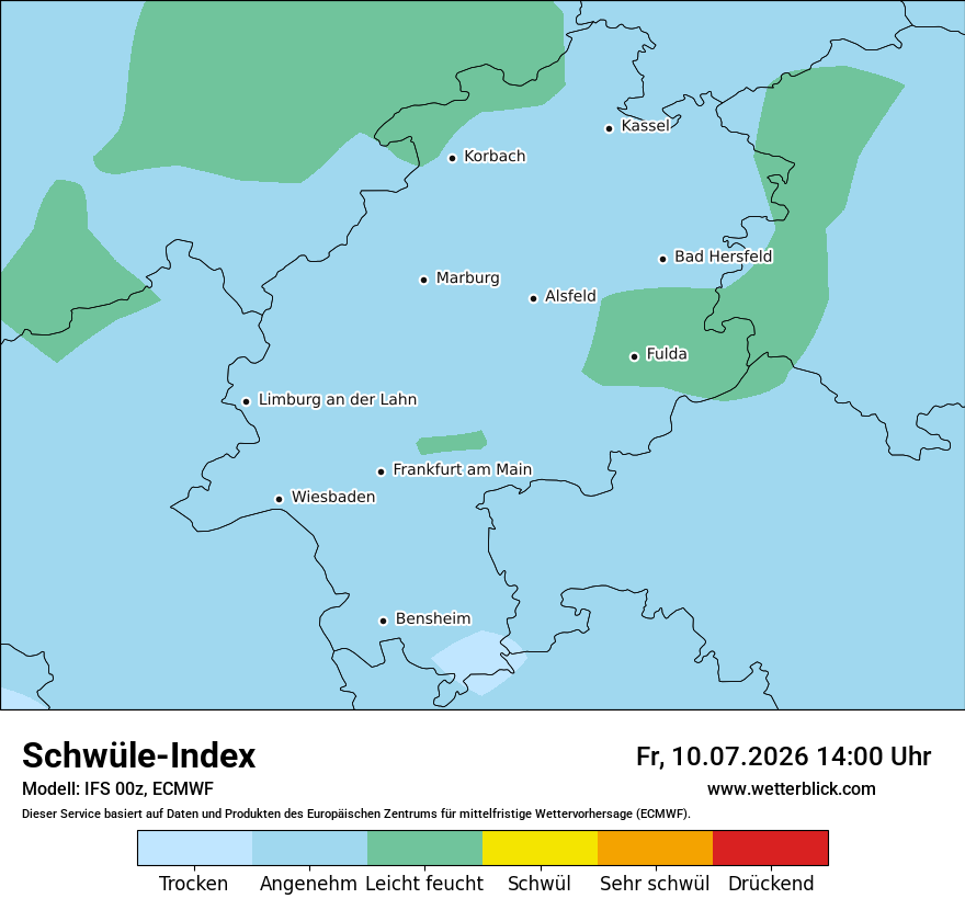 Modellkarte ECMWF – sui – he