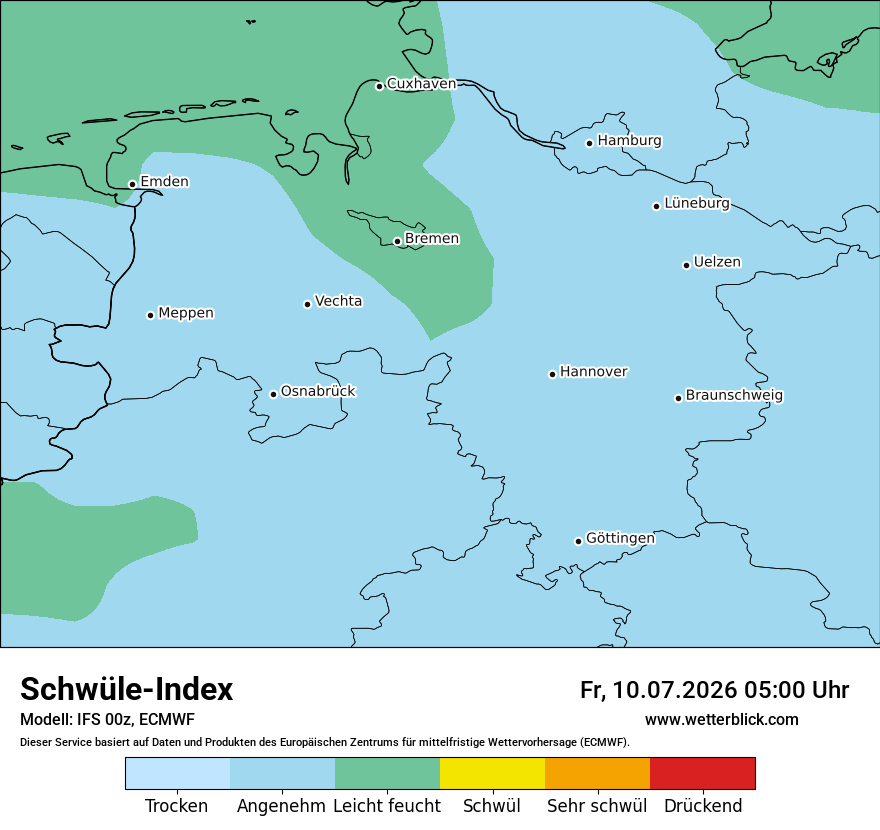 Modellkarte ECMWF – sui – ni