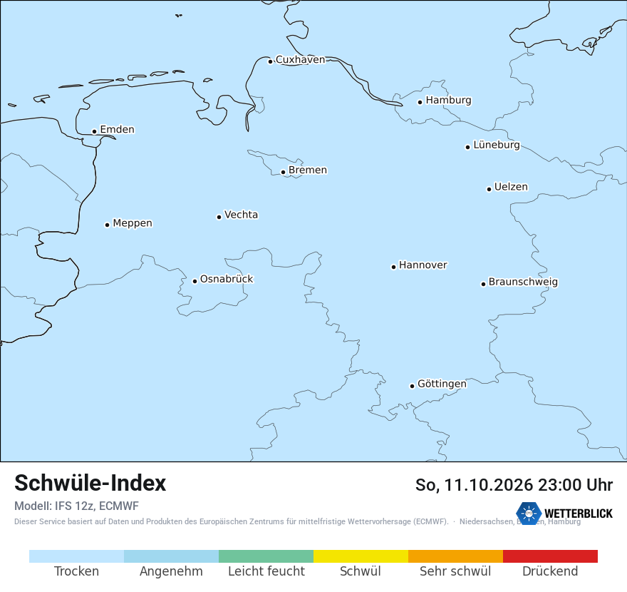 Modellkarte ECMWF – sui – ni