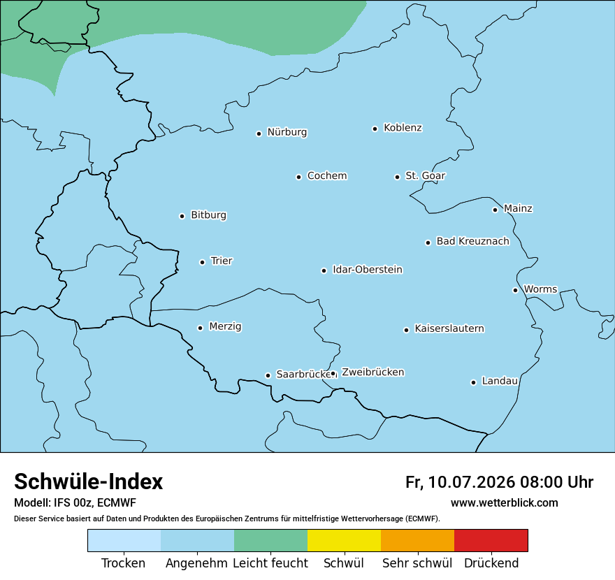 Modellkarte ECMWF – sui – rp