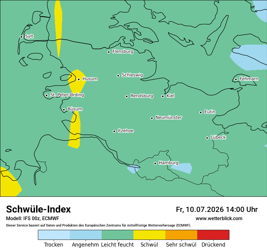 Modellkarte ECMWF – sui – sh