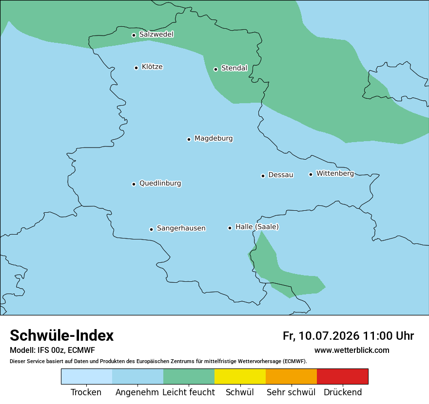 Modellkarte ECMWF – sui – st