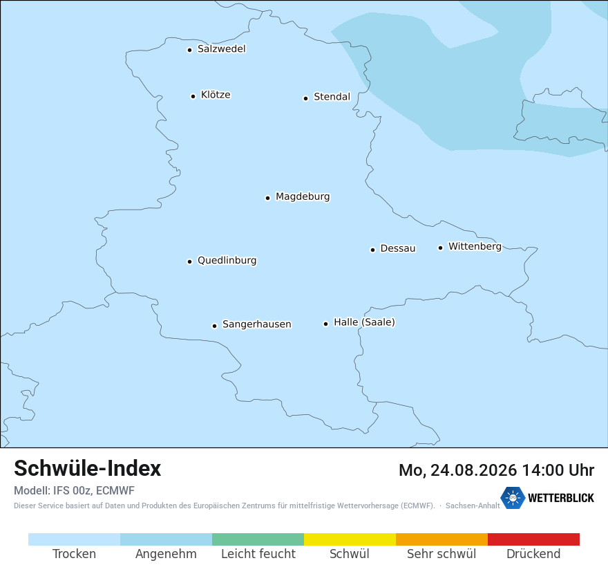 Modellkarte ECMWF – sui – st
