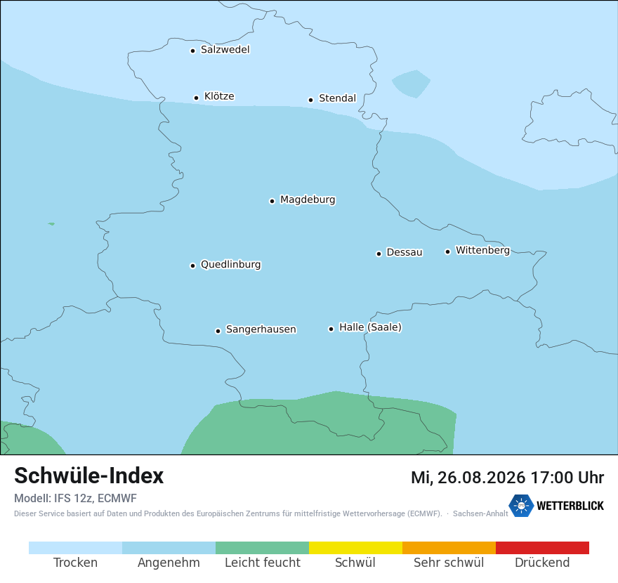 Modellkarte ECMWF – sui – st