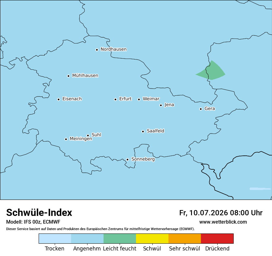 Modellkarte ECMWF – sui – th