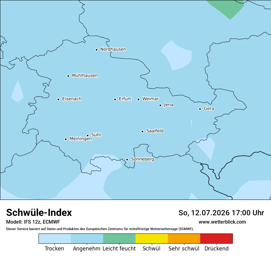 Modellkarte ECMWF – sui – th
