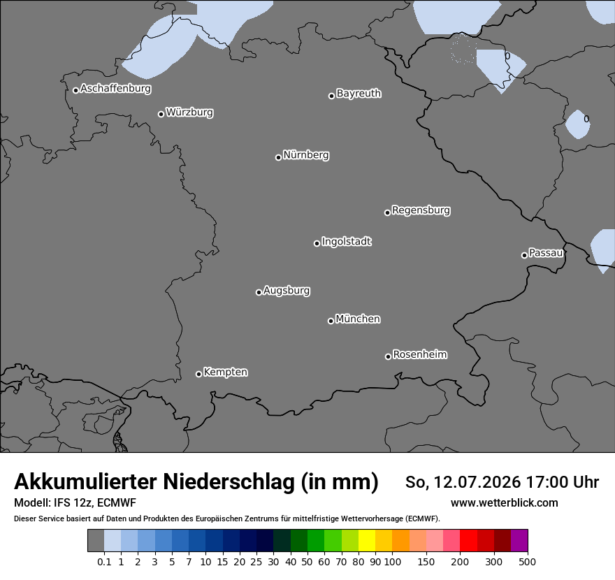 Modellkarte ECMWF – tot_prec – by