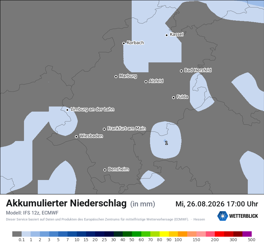 Modellkarte ECMWF – tot_prec – he