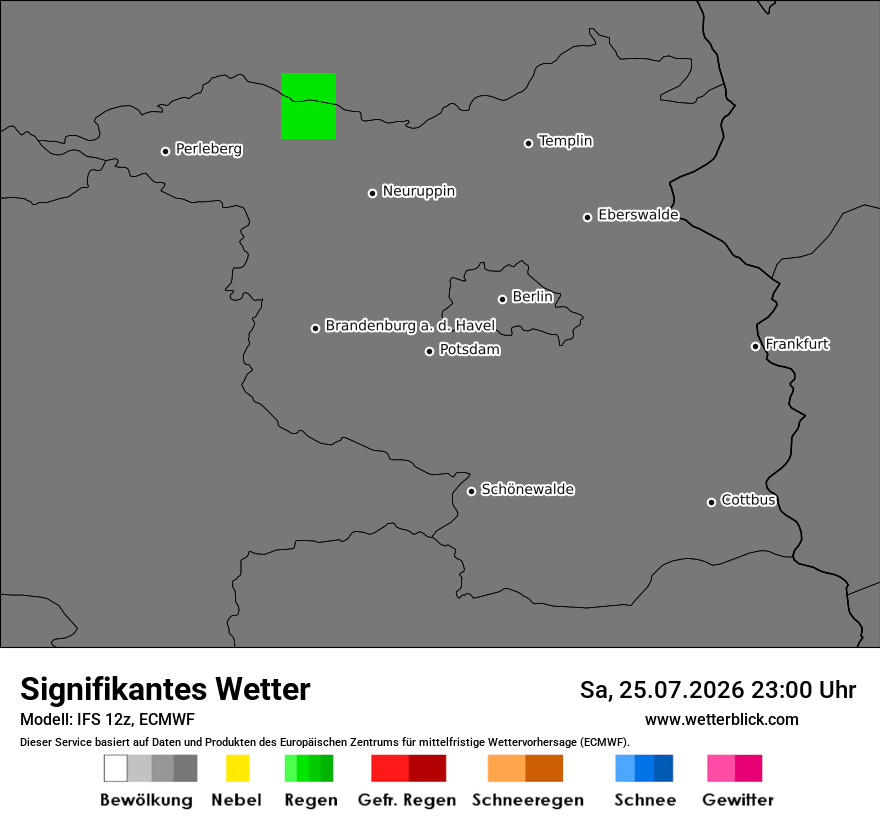 Modellkarte ECMWF – ww – bb