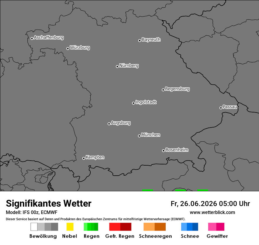 Modellkarte ECMWF – ww – by