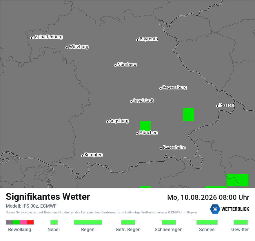 Modellkarte ECMWF – ww – by
