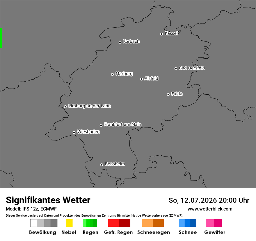 Modellkarte ECMWF – ww – he