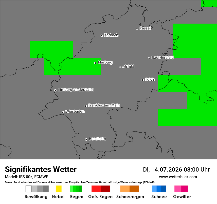 Modellkarte ECMWF – ww – he