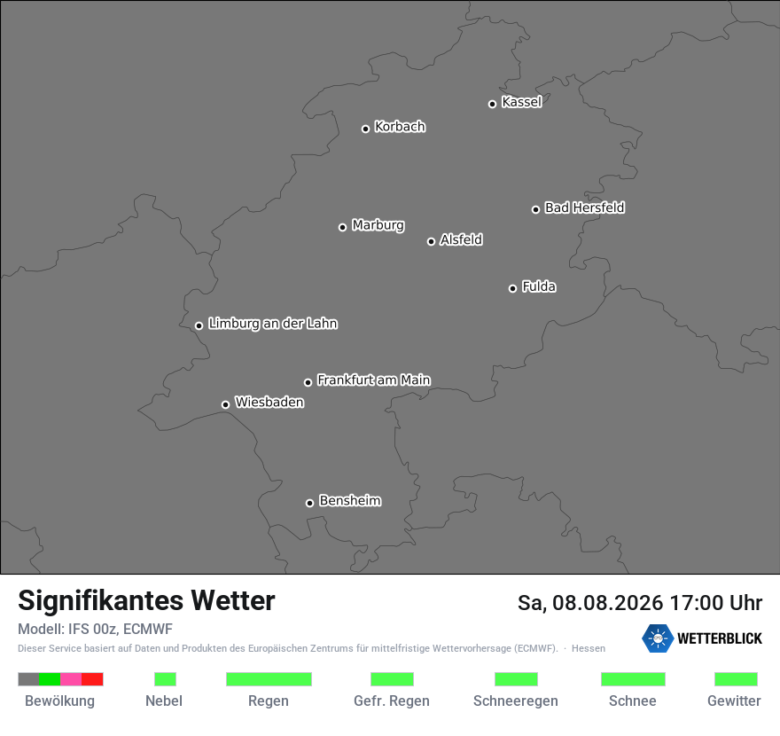 Modellkarte ECMWF – ww – he