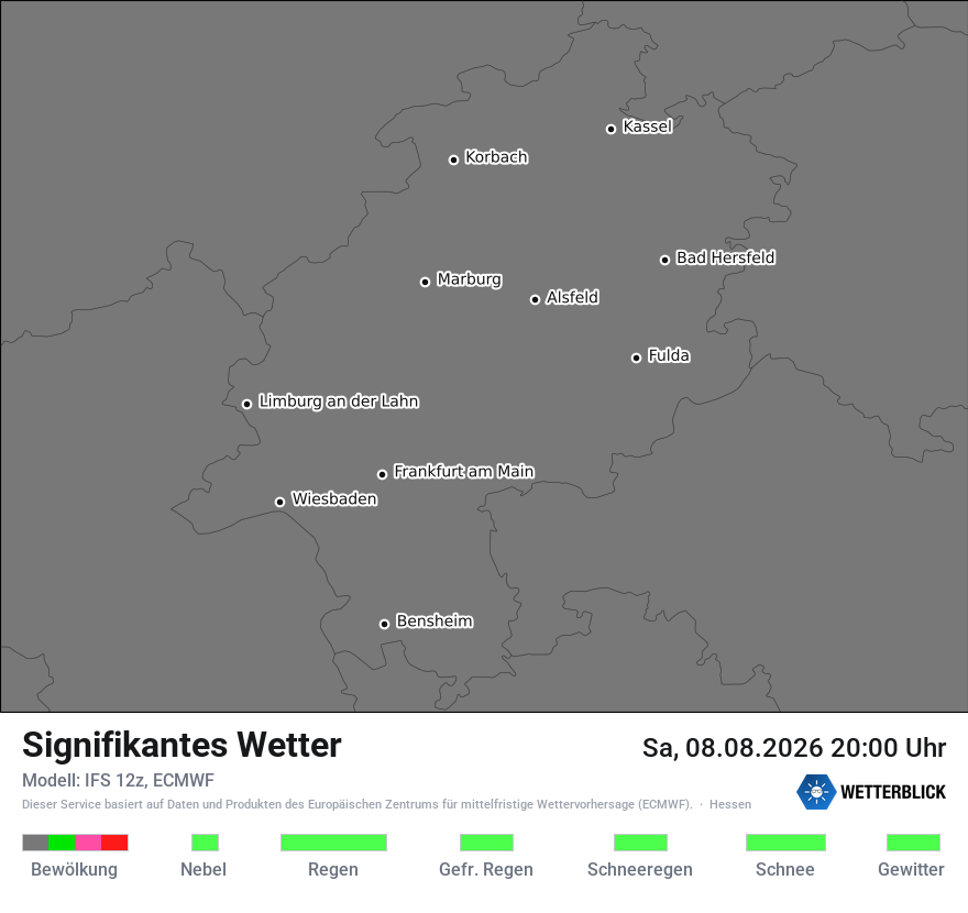 Modellkarte ECMWF – ww – he
