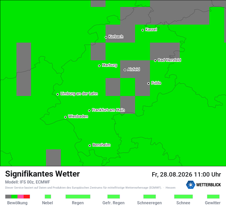 Modellkarte ECMWF – ww – he