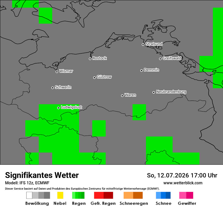 Modellkarte ECMWF – ww – mv