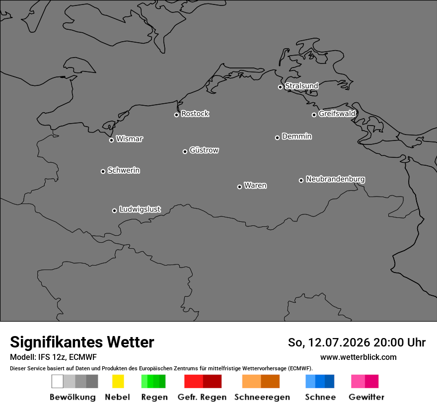 Modellkarte ECMWF – ww – mv