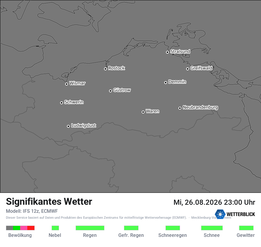 Modellkarte ECMWF – ww – mv