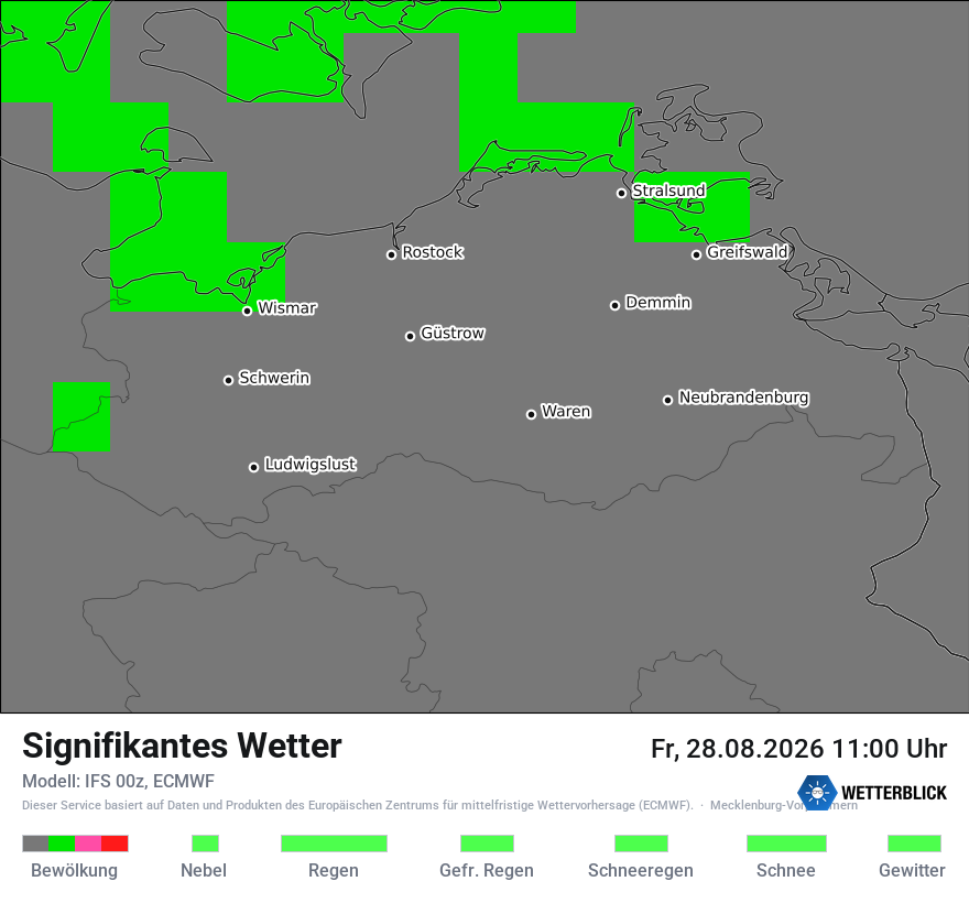 Modellkarte ECMWF – ww – mv