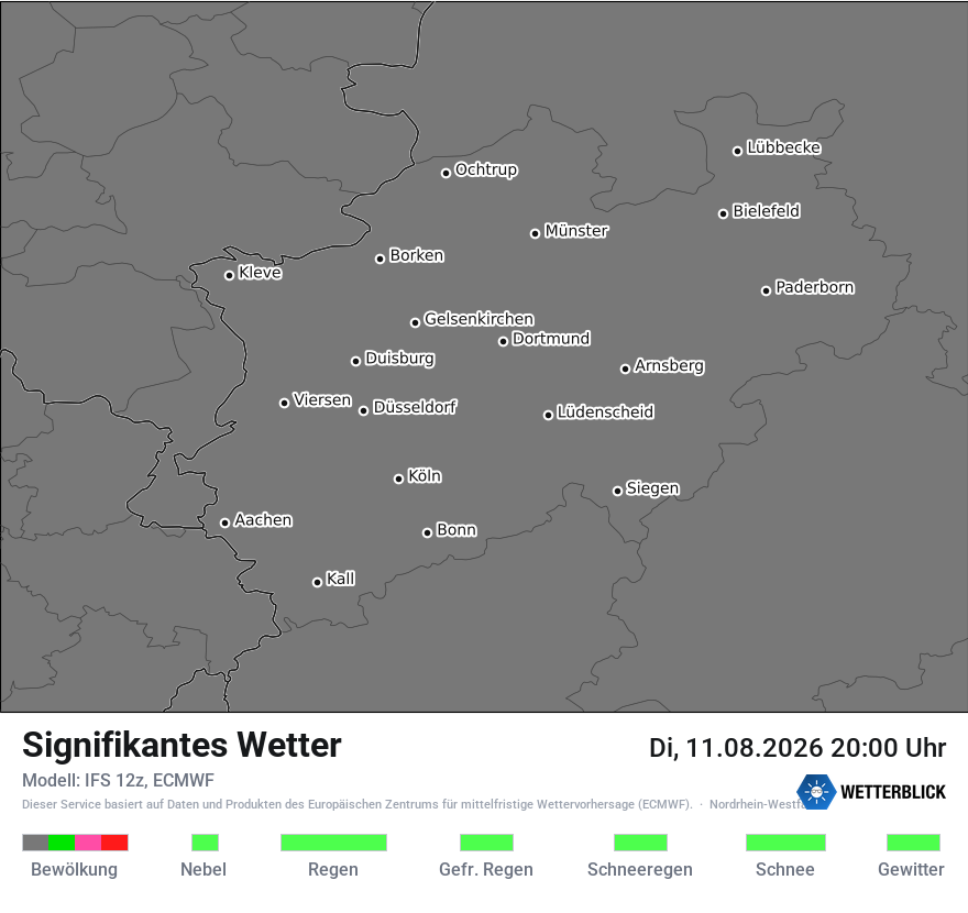 Modellkarte ECMWF – ww – nrw