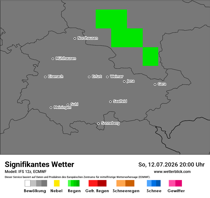 Modellkarte ECMWF – ww – th