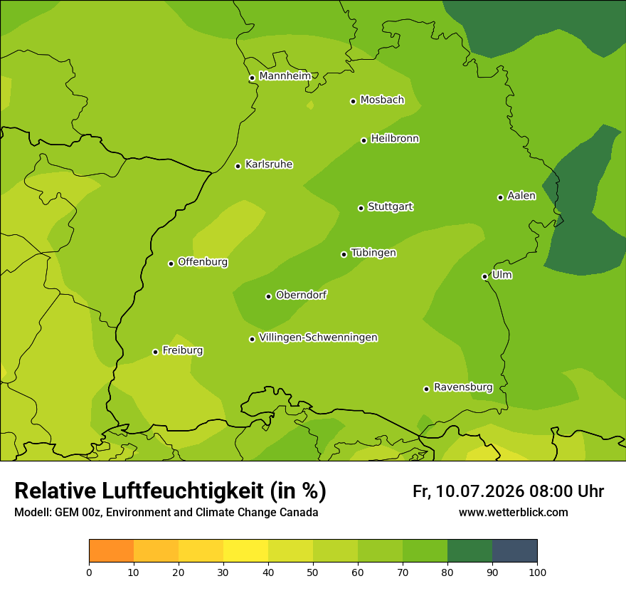 Modellkarte GEM – relhum – bw