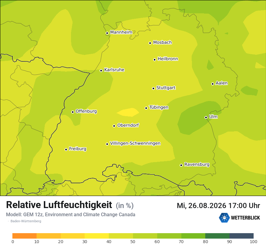 Modellkarte GEM – relhum – bw