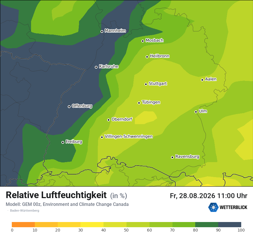 Modellkarte GEM – relhum – bw