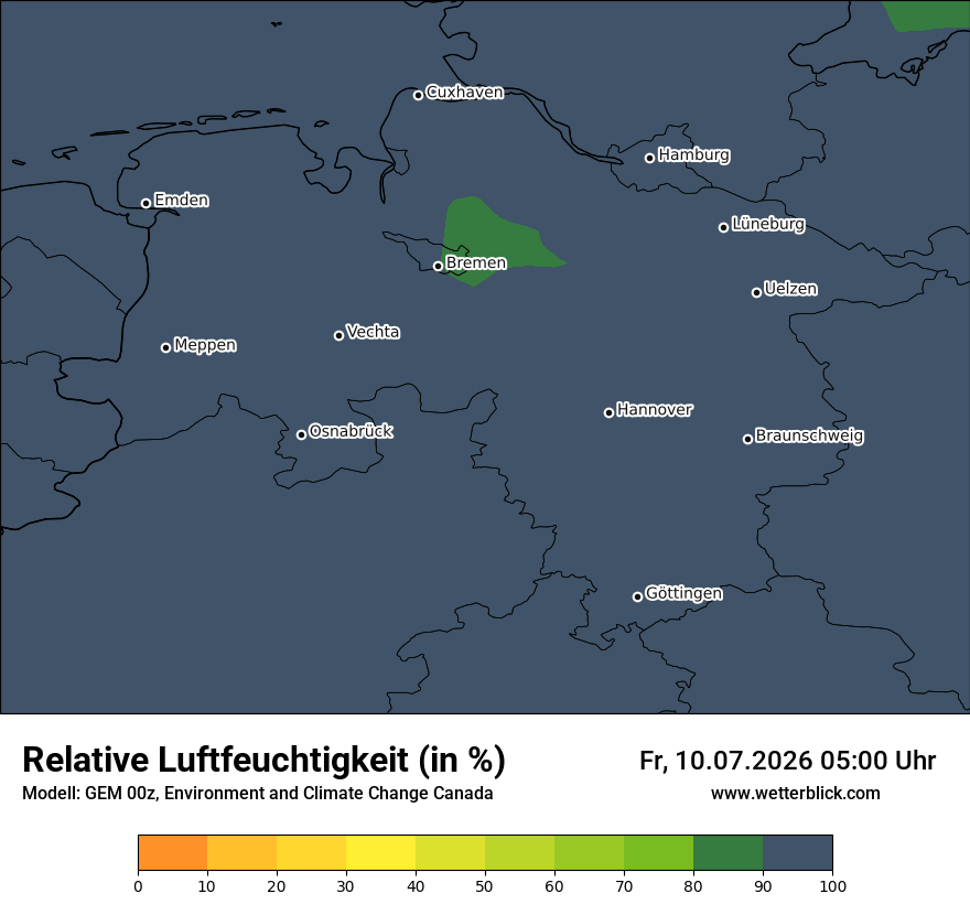 Modellkarte GEM – relhum – ni