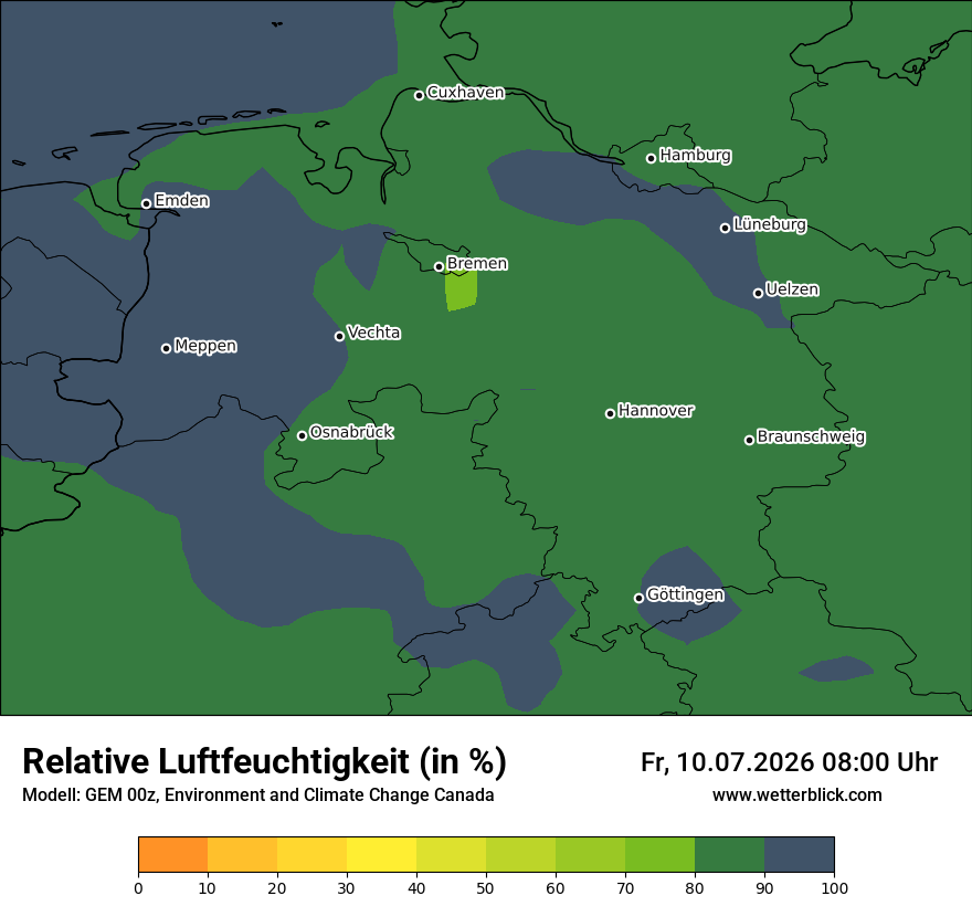 Modellkarte GEM – relhum – ni